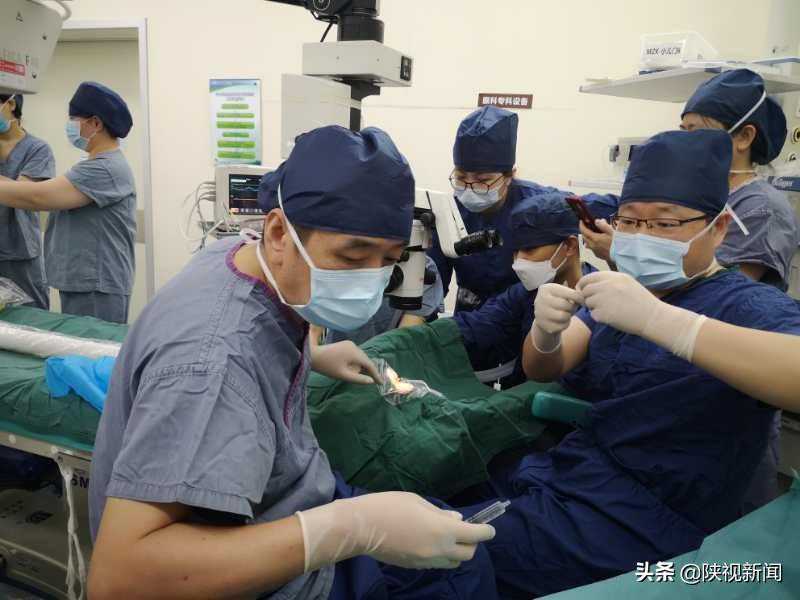 西安交大一附院成功为一低胎龄、低体重试管婴儿解除视网膜病变